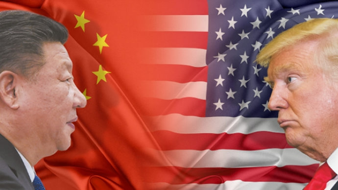 Image result for Trade war between America and China
