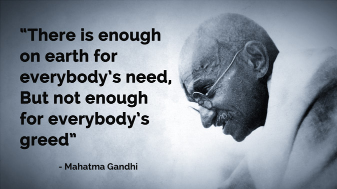 Lessons for the environmental movement from Gandhi – Countercurrents